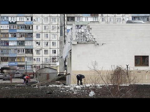 لحظات الهجوم على ماريوبول شرق أوكرانيا
