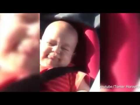 ردود فعل الرضع عند المرور من أنفاق السيارات
