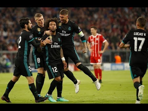 شاهد  ملخص مباراة ريال مدريد وبايرن ميونخ في دوري أبطال أوروبا