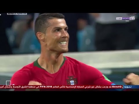 شاهد  ملخص مباراة إسبانيا والبرتغال في المونديال