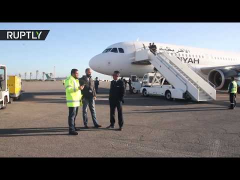 إعادة افتتاح مطار معيتيقة الدولي في العاصمة الليبية طرابلس