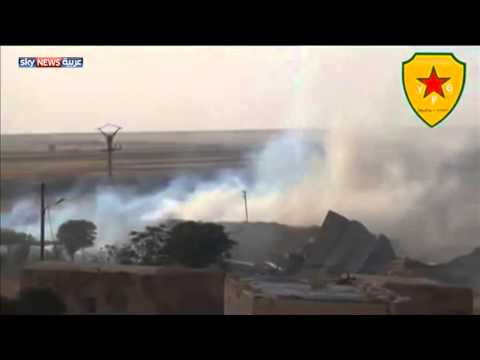 بالفيديو الكرد يسيطرون على 5 من سورية