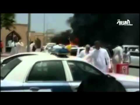بالفيديو منفذ انفجار مسجد العنود تنكر بزي امرأة