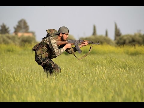 شاهد الجيش الحر يتقدم من جهة الدخانية على مشارف العاصمة دمشق