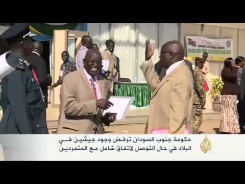 حكومة جنوب السودان ترفض وجود جيشين في البلاد