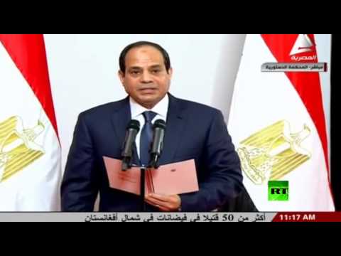 السيسي يؤدي اليمين الدستوريَّة رئيسًا لمصر