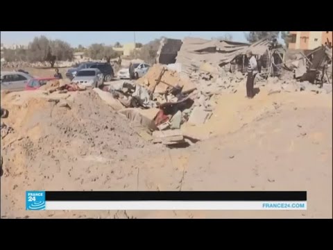 فيديو غارة أميركية تستهدف معسكرًا لـداعشفي ليبيا