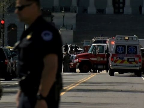 raw shots fired at capitol visitors center