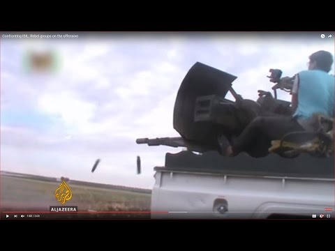 confronting isil rebel groups on the offensive