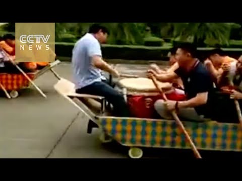 unconventional dragon boat races in china