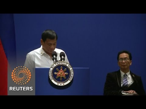 philippines duterte says wants no more quarrels with us