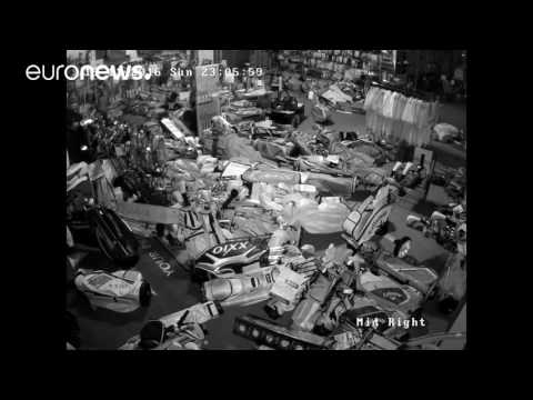 moment 74 earthquake ransacks nz golf shopsupermarket