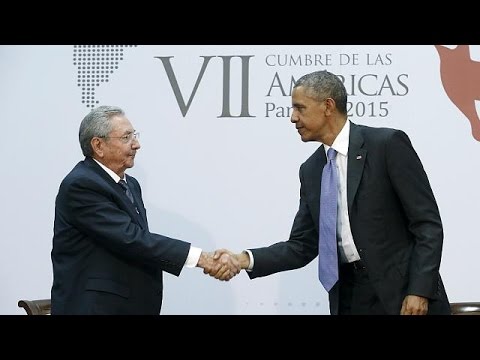 obama and castro make history with uscuba talks