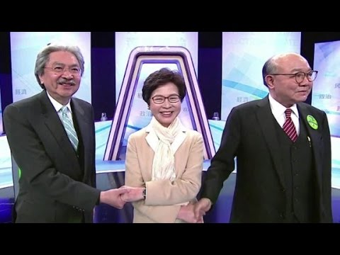 the hong kong chief executive race