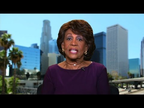 maxine waters slams trump