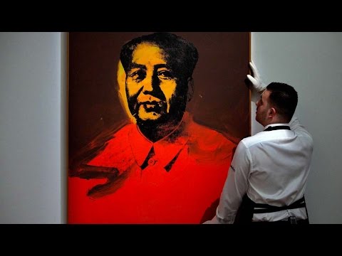 mao portrait by warhol fetches 126m