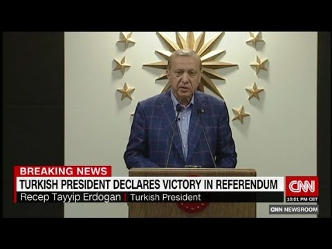 turkish president declares victory