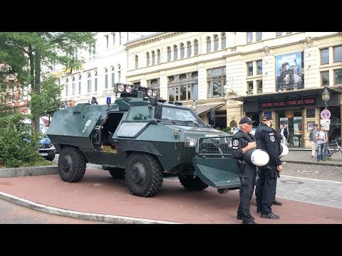 security tight in hamburg