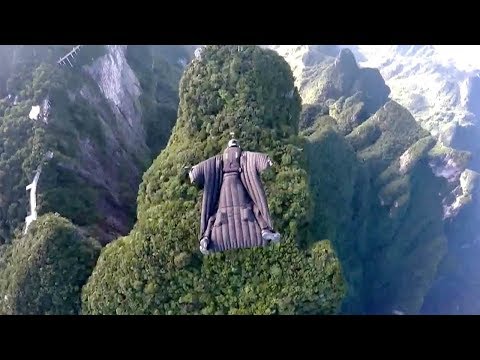 famous wingsuit flier jeb corliss’s jump training