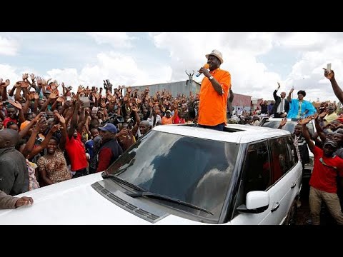 kenyan opposition leader odinga calls