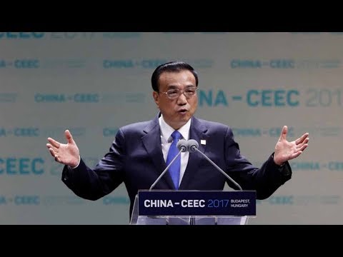 chinese premier delivers speech