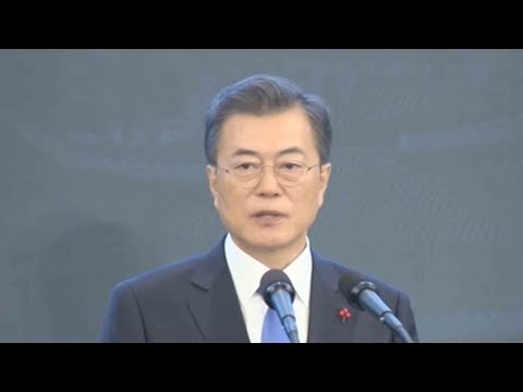 s korean president delivers speech a day after