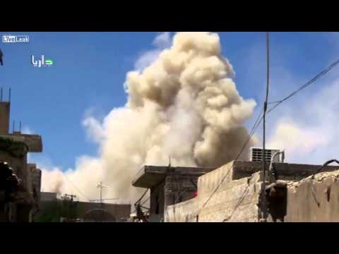 another assad regime barrel bomb