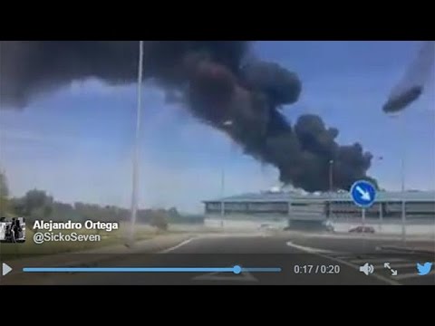 3 dead after military plane crashes in spain