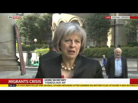 theresa may discusses uks position