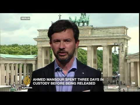 germany releases aljazeera journalist ahmed mansour