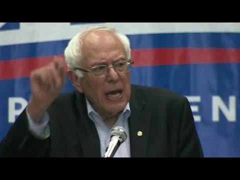 sanders hits bush on fundraising