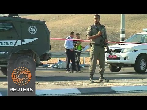 palestinian dies in ramming attack