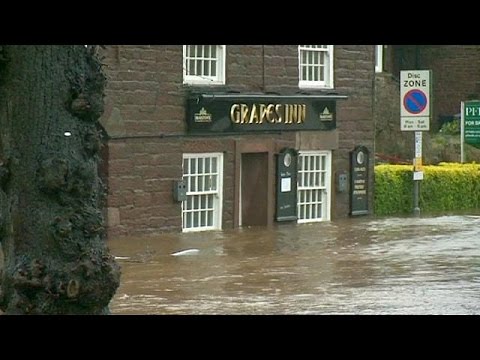 storm desmond wreaks havoc