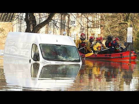 amid northern england floods