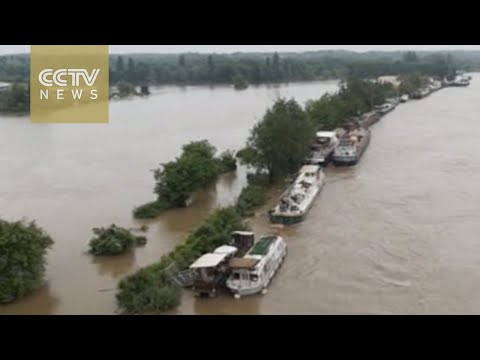 severe flooding cripples parts of france