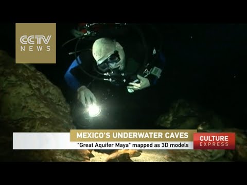 mexico’s underwater caves mapped as 3d models