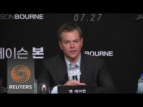 matt damon promotes “jason bourne” in seoul