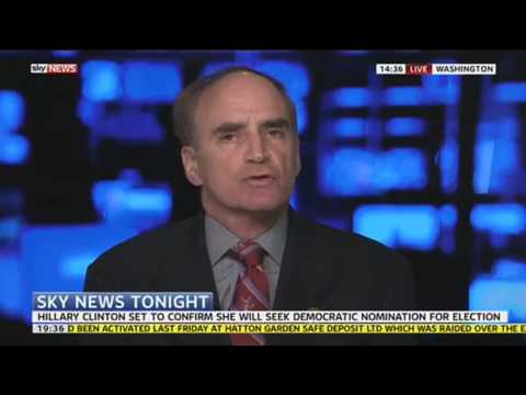 former clinton spokesman speaks to sky news tonight