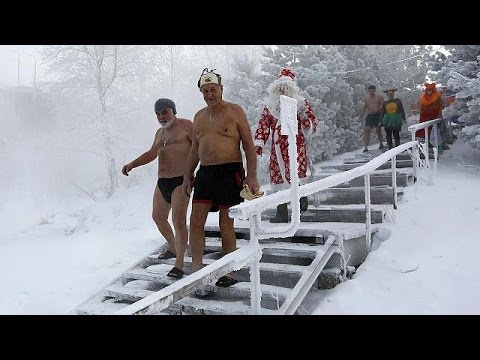 underwater christmas eve celebrations