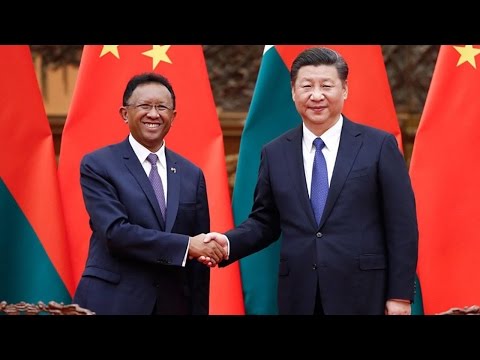 meets with madagascan president