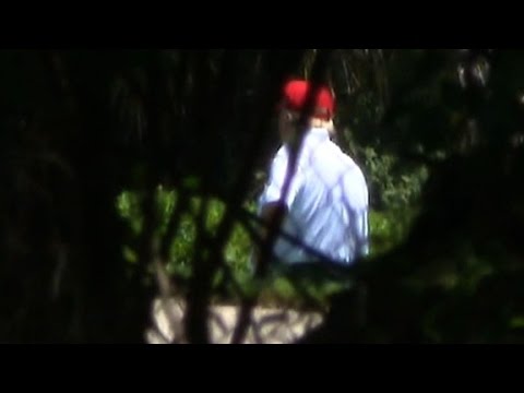 trump golfs as n korea