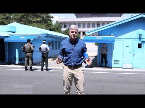 cgtn reporter visits the korean demilitarized zone