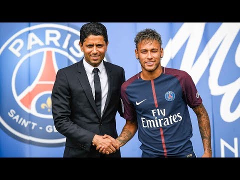 neymar unveiled by psg