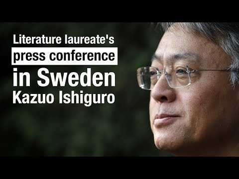 literature laureate’s press conference