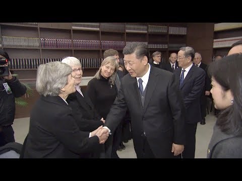 xi jinping meets nanjing massacre survivors