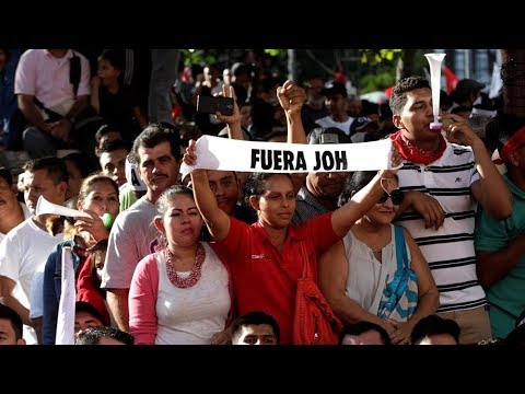 thousands in honduras protest presidents reelection