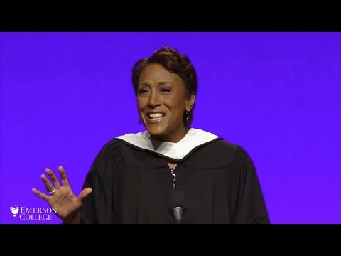 robin roberts inspires grads