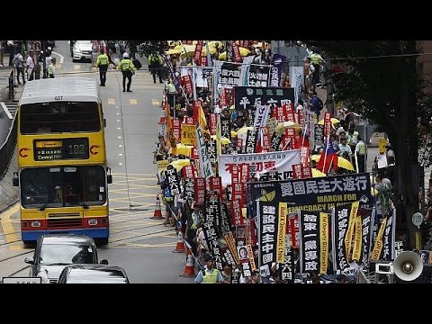 hong kong march remembers tiananmen square