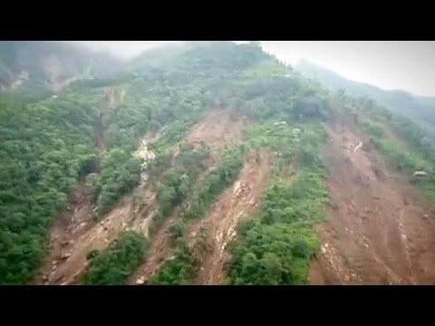 landslides in nepal leave over 50 dead