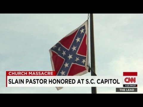 slain pastor honoured at sc capitol amid flag debate